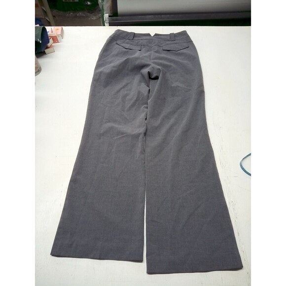 Worthington Works Stretch Dress Pants Size 4 Gray w/ Faux Back Pockets VGUC - Picture 5 of 5
